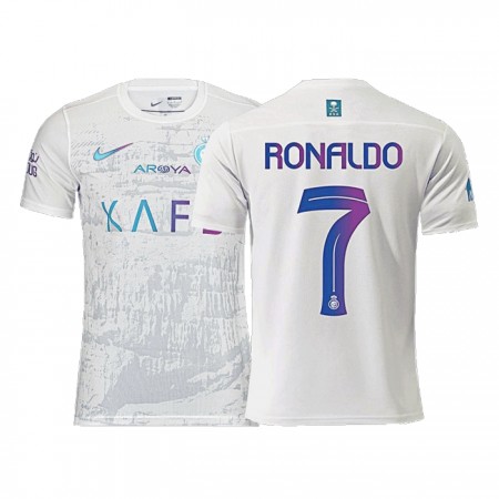 Virallinen pelipaita AL NASSR Ronaldo 7 Kolmas 2023-24 Lyhythihainen - Miesten